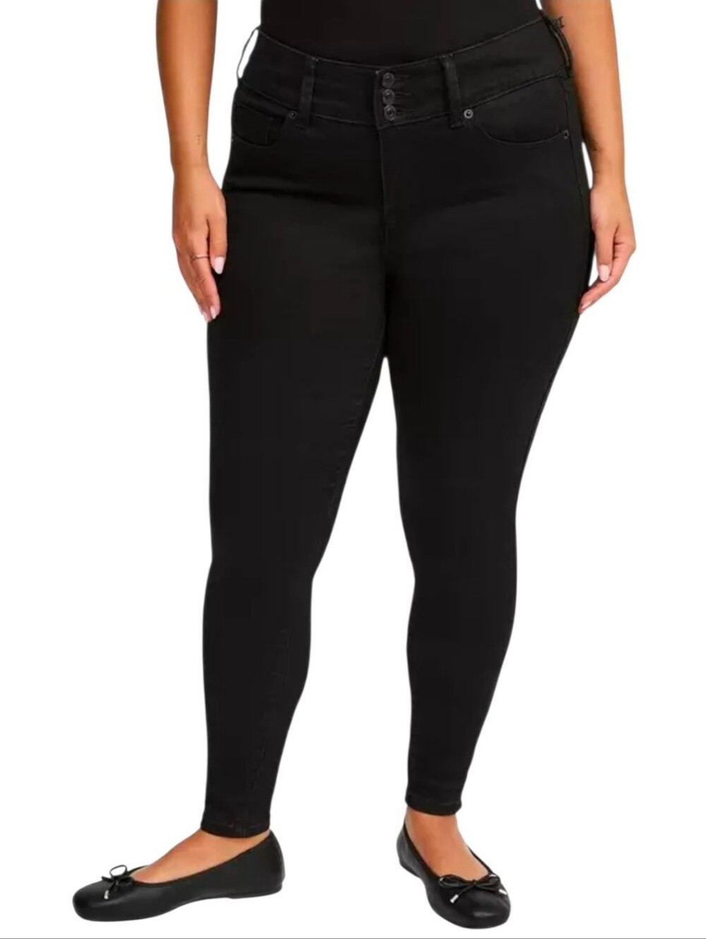 Torrid Super Soft Jegging Skinny High Rise Jean Stretch Black 20 NWT